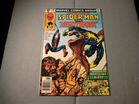 Marvel Team Up 101 Marvel 1981 Spider Man And Nighthawk Low Grade