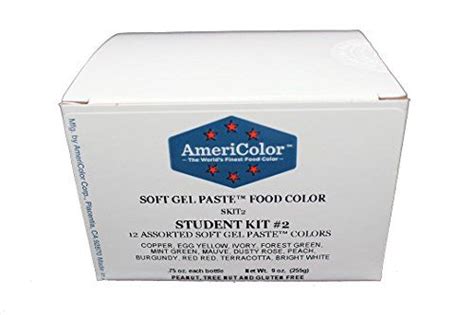We have trucolor, chefmaster, pavoni, mendelberg, and more. Americolor Soft Gel Paste Food Color Set of 12 * Read more ...