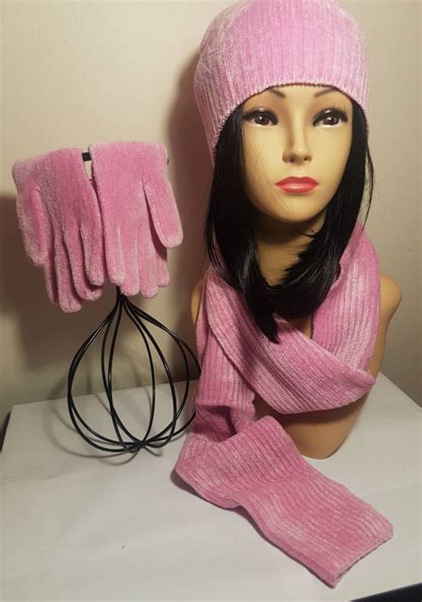 Sale Hat Scarf Gloves Set Best Winter Combo Set Matching Etsy