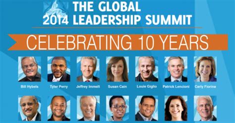 global leadership summit  speakers announced
