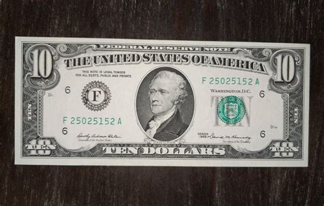 Found A Perfect 1969 10 Dollar Bill Today What Do You Think Papermoney