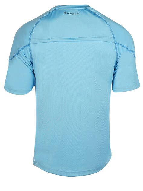 Mens Aqua Solar Short Sleeve Loose Fit Swim Shirt Weekender