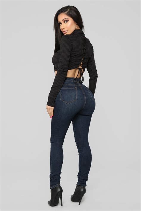 Party In The Back Top Black Sexy Women Jeans Sexy Jeans Girl Fashion