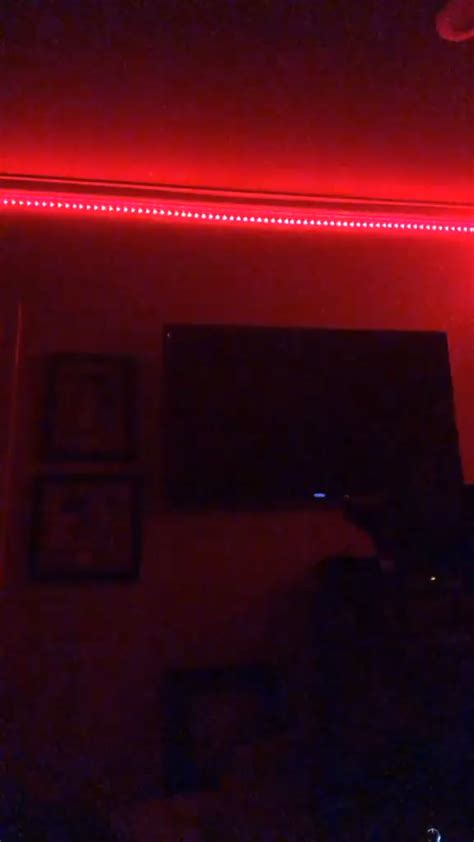 Red Led Lights Aesthetic
