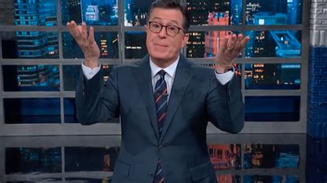 Stephen Colbert Mocks Republicans Desperate New Impeachment Defense