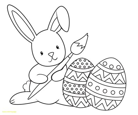 Chocolate Bunny Coloring Pages at GetColorings.com | Free printable