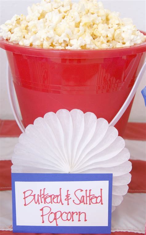 Michelle Paige Blogs 4th Of July Popcorn Bar