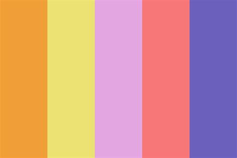 The color sunset is a pale tint of orange. Lake Sunset Color Palette