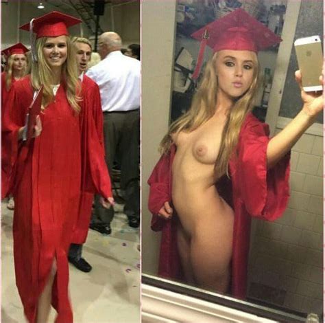 celebrating graduation with a nude selfie nudeshots