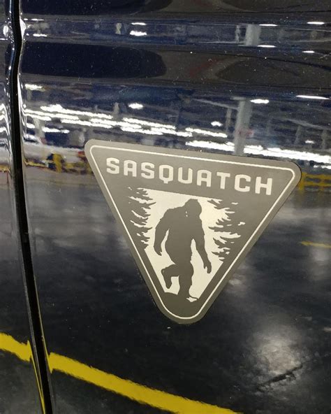 👣 First Look At Sasquatch Badge For Base Bronco Bronco6g 2021