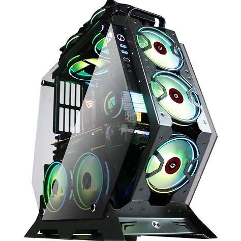 Kediers Pc Gaming Case Computer Case Atx Mid Tower Open Case Usb30