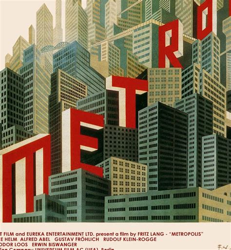 Metropolis 1927 Remastered Poster Art Print By Biglingraphics