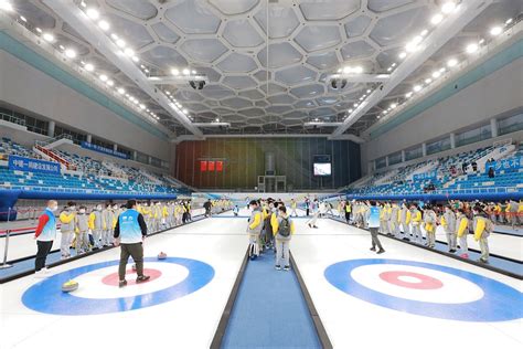From Water Cube To Ice Cube Curling Sheets Completed For Beijing 2022