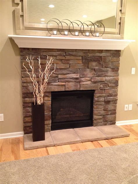 After all, a fireplace is the focal point of building a stone fireplace. Standard stone fireplace - with flush stone hearth. This ...