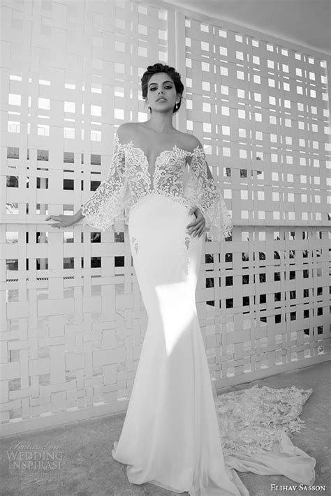 Sleeve styles and types for modest wedding dresses. Elihav Sasson 2015 Wedding Dresses | Wedding Inspirasi
