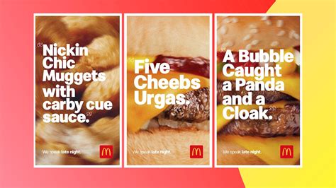these drunken mcdonald s ads are golden creative bloq