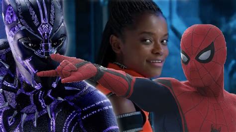 Black Panther Spider Man Team Up In Spider Man 3 Shuri And Peter