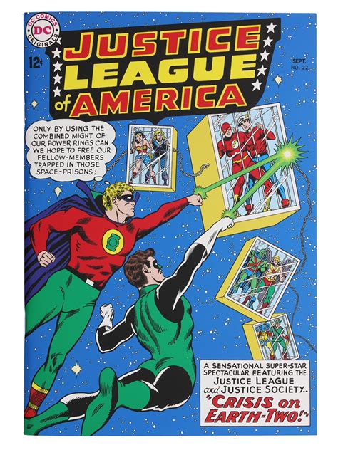 While the detroit league included some older characters, it was associated with three. Justice League of America Comic Cover Notebook - Buy ...