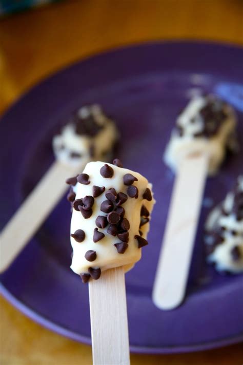Frozen Banana Pops Best Healthy Frozen Desserts Popsugar Fitness