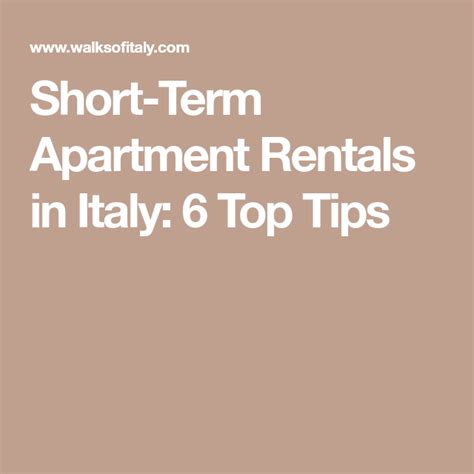 How To Find Cheap Accommodation In Italy Walks Of Italy Rental Apartments Rental Italy