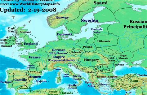 Maps Of The History Of Europe Wiki Atlas Of World History