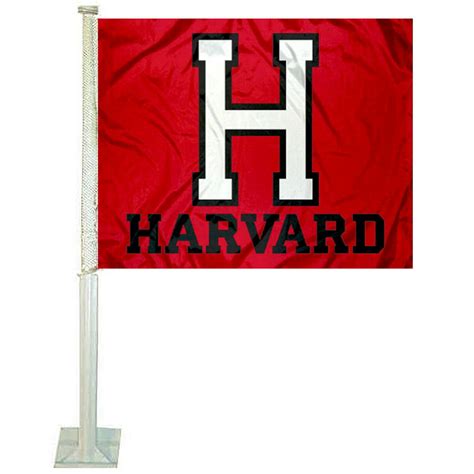 Harvard University 12 X 15 Car Flag