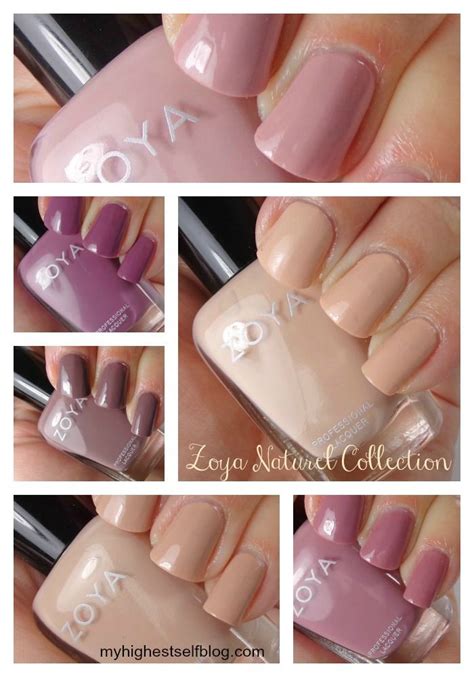 Swatch Review Zoya Naturel Collection My Highest Self Natural Nails Manicure Nail Polish