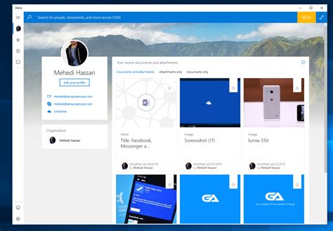 Office Delve App Joins Windows 10 App Store