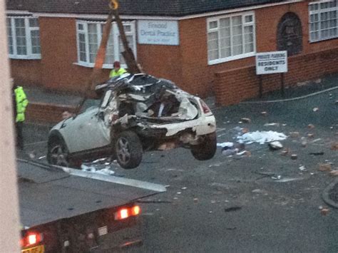 Horrific Crash Following Police Chase In Chadderton In Early Hours Of