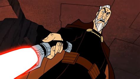 Star Wars Clone Wars 2003 But Only Count Dooku Scenes Youtube