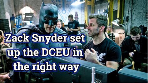 Zack Snyder Set Up Bvs Perfectly For Jl Youtube