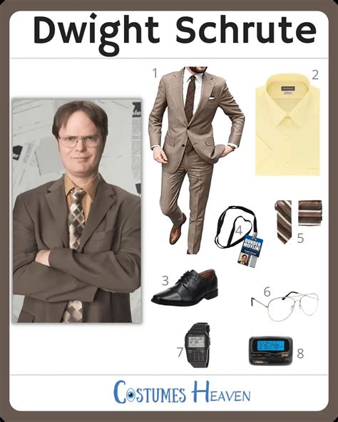 Diy Dwight Schrute Costume 2024 Cosplay And Halloween Costume Ideas