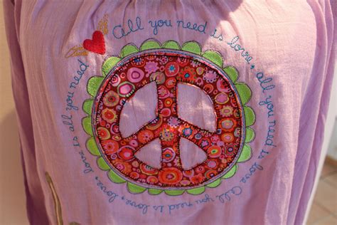 AppliquÉ Peace Signs With Text 5 Appliqué Machine Embroidery Designs Peace Signs With Text