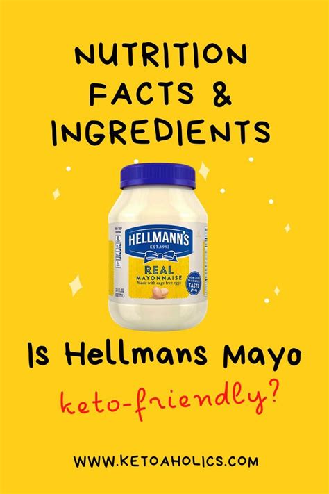 Is Hellman S Mayonnaise Keto Friendly Or Low Carb The Truth Answer Hellmans Mayo Hellmans
