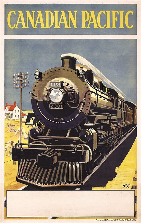 Sold Price Rare Original 1920s30s Canadian Pacific Rail Travel Poster