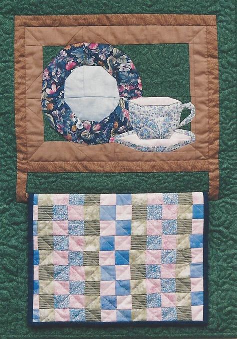 Colonial Collectibles Teacup Quilt Pdf Pattern Paper Etsy Sweden