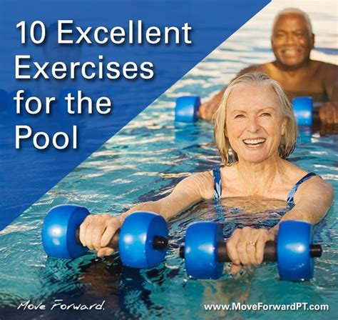 10 Exercises To Do In The Pool Advanced Physical Therapy Center Pool Workout Exercise