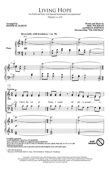 Download Digital Sheet Music Of Joseph M Martin For Choral Satb
