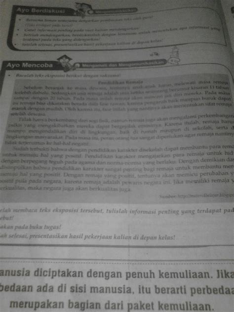 Struktur teks eksposisi terdiri dari 3 bagian yaitu tesis (pernyataan pendapat), argumentasi, dan pernyataan/penegasan ulang pendapat. Contoh Teks Eksposisi Pendidikan Brainly - Mutakhir