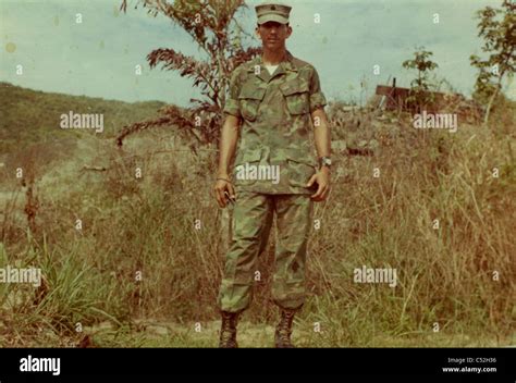Los marines fotos Danang Vietnam tardíamente durante 1968 o 1969 guerra
