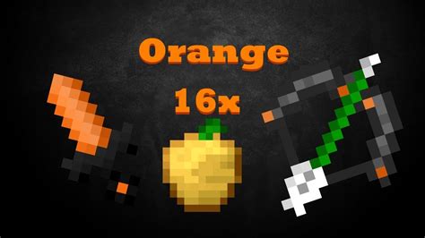 Orange 16x Texure Pack Fps Boost For Mcpe Texture Pack Episode 2 Youtube