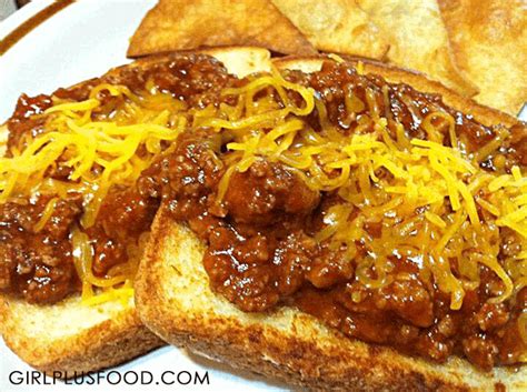 Chili powder and 1/2 t. Cheesy Texas Toast Sloppy Joes - Girl Plus Food