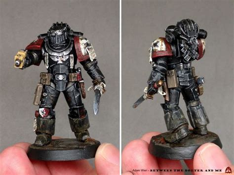Between The Bolter And Me True Scale Black Templar Space Marine