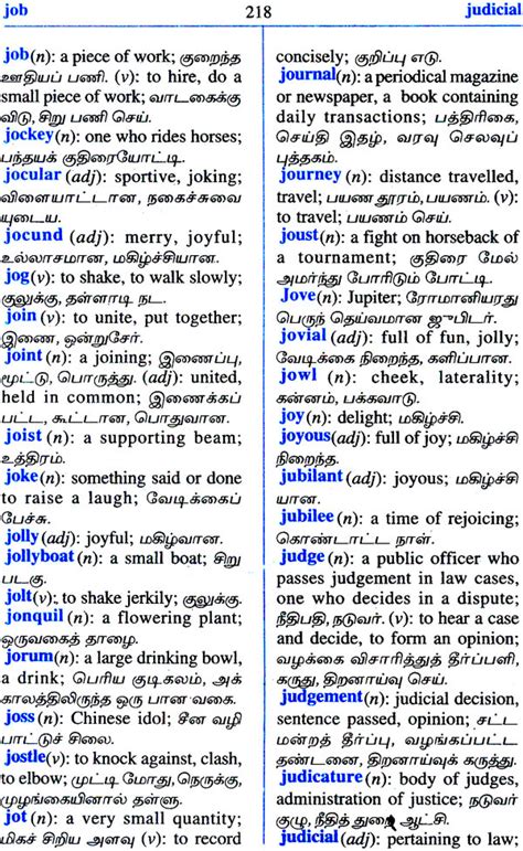 My language pair is english to tamil. English English Tamil Dictionary (Over 35,000 References)