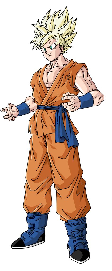 Goku Super Saiyan By Bardocksonic On Deviantart