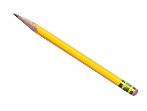 Free Yellow Pencil Stock Photo