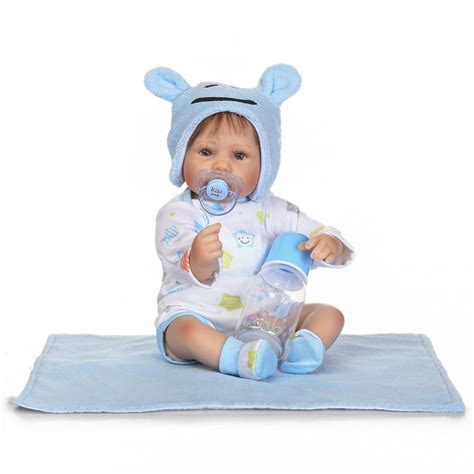 Npk Collection Reborn Baby Doll Soft Silicone 18inch 45cm Magnetic