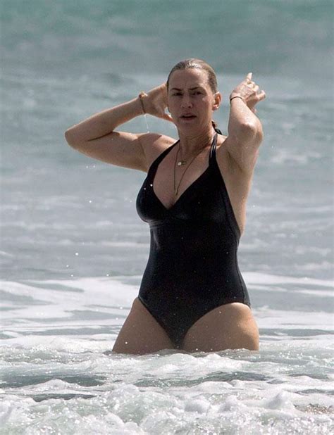 Kate Winslet Bares Curvy Beach Body During Getaway To New Zealand