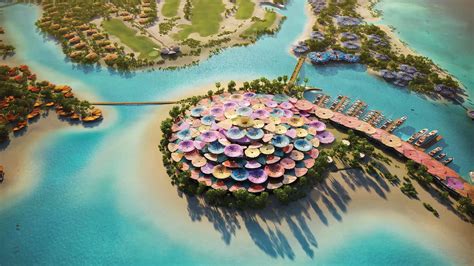 Foster Partners Ambitious Coral Bloom Resort Unfolds On A Saudi