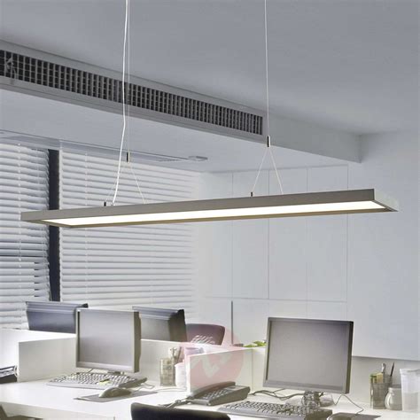 Your office is where your creativity comes to life and we want to foster that creative force with handmade glass lighting in unique shapes and luxurious glass colors. Dimmable LED office hanging light Divia | Lights.ie